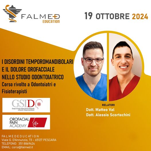 I disordini temporomandibolari e il dolore orofacciale nello studio odontoiatrico