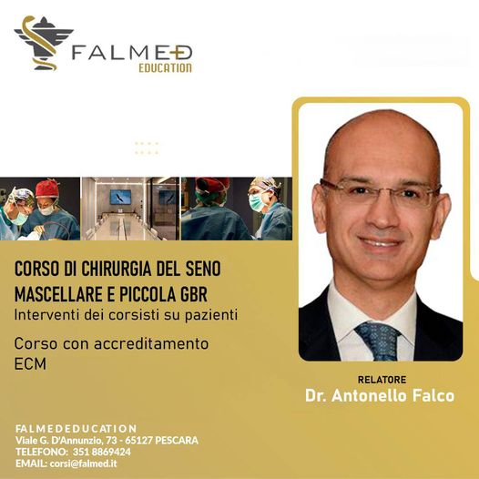 Chirurgia del seno mascellare e piccola GBR