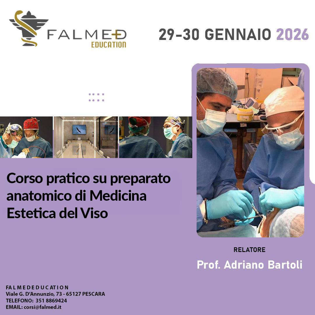 Pratica su preparati anatomici di Medicina Estetica Del Viso